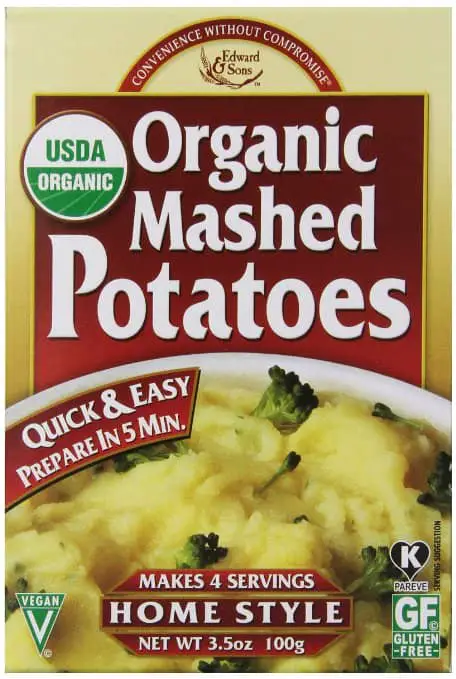 Mashed potato flakes