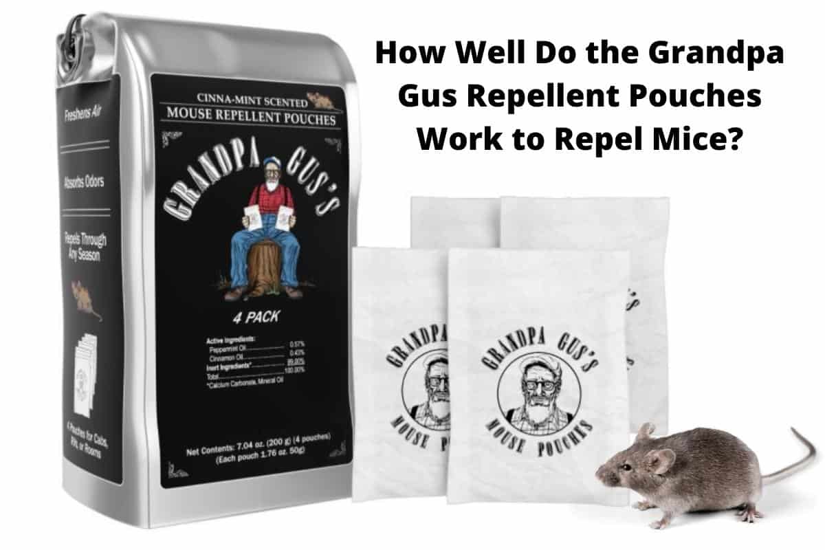 Vic West Brands Grandpa Gus's Mouse Repellent Pouches, Box, 54% OFF